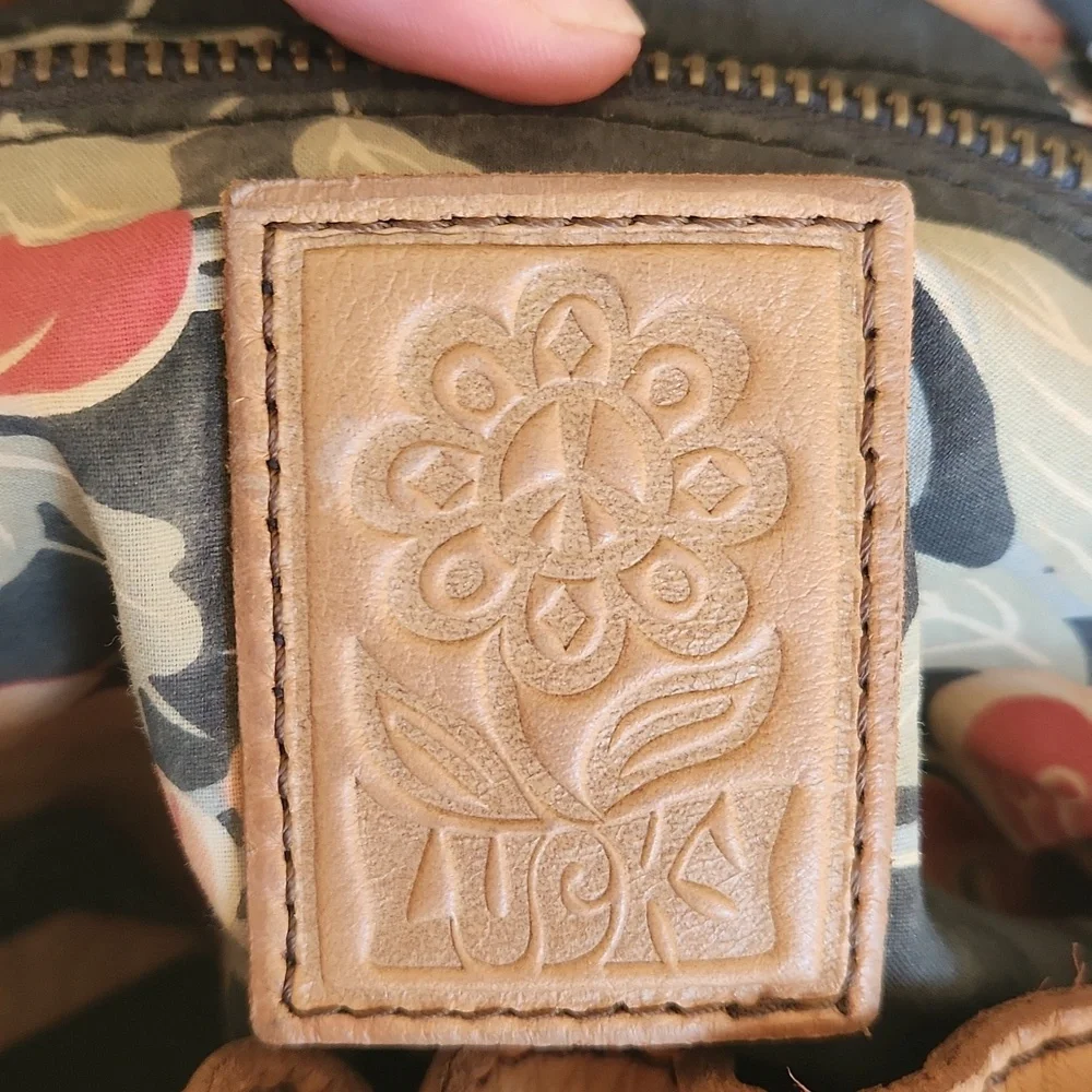 Lucky Brand Tan Leather Shoulder Bag - Picture 5 of 16